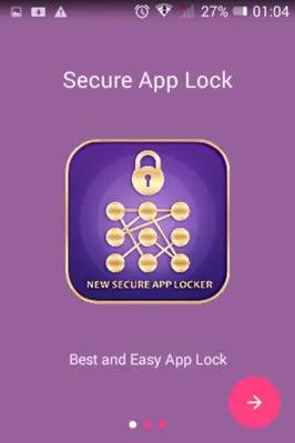 New Secure App Locker android App screenshot 1